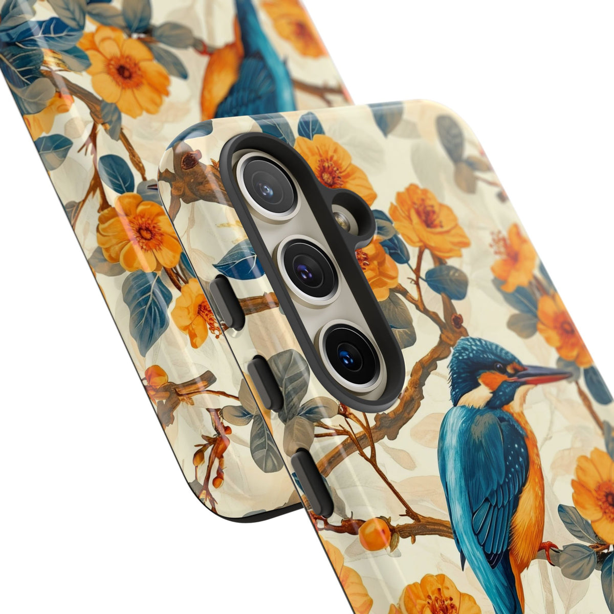 Birds Seamless Pattern Phone Case – Elegant and Timeless Avian Design