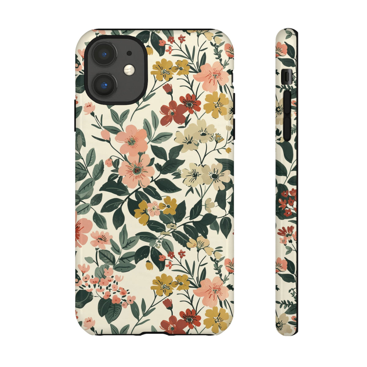 Flower-Themed Phone Case – Elegant Protection with a Floral Twist