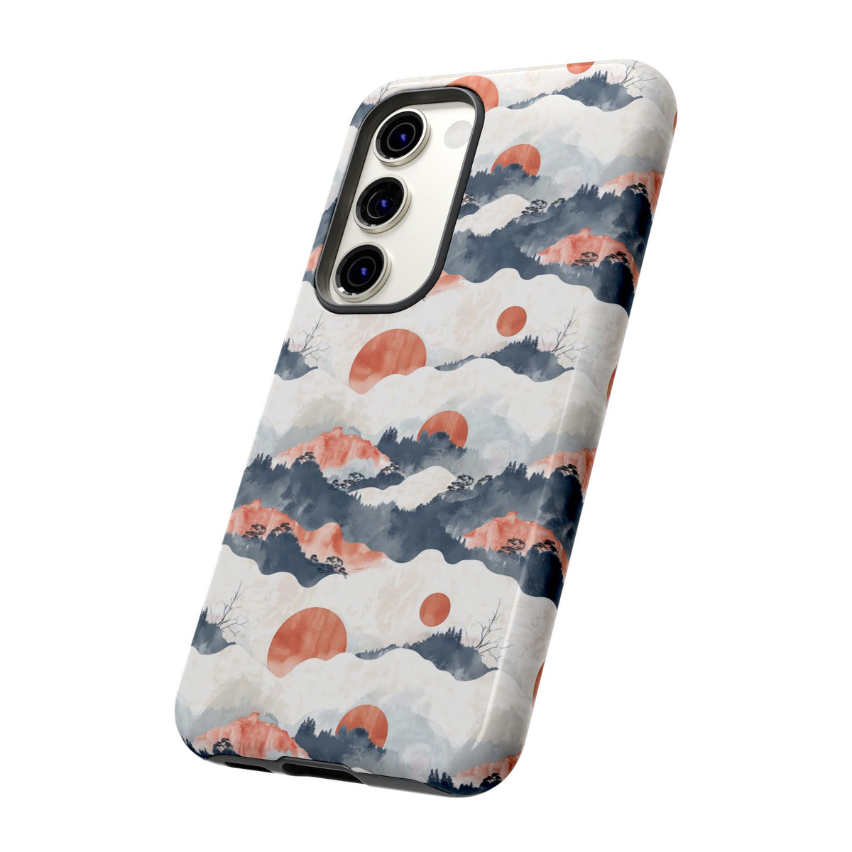 Japanese Pattern Phone Case – Elegant & Timeless Design for Your Phone 139