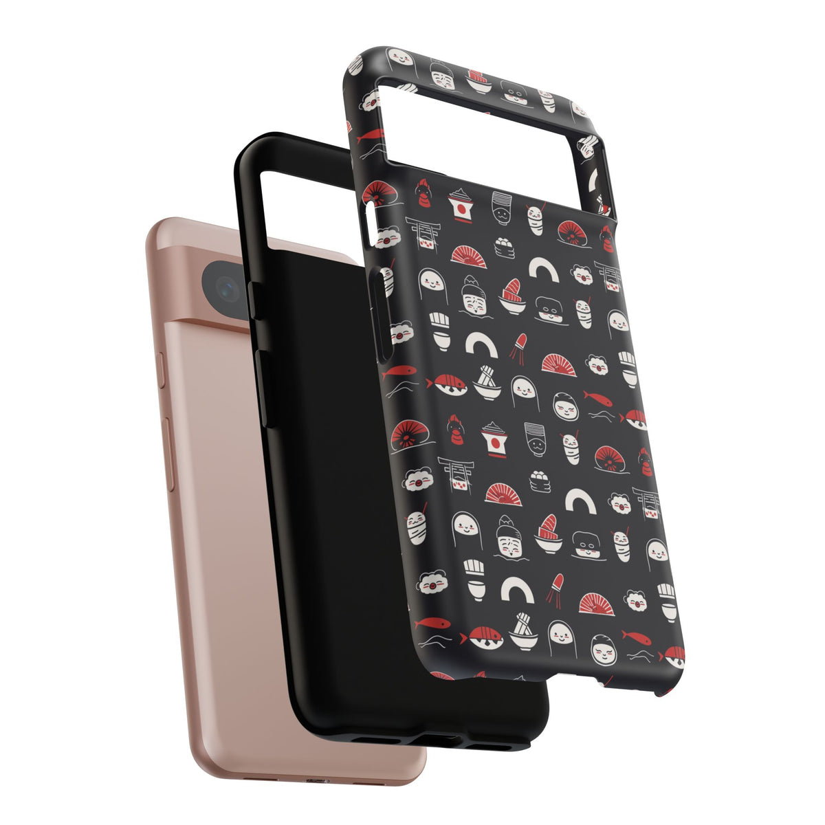 Japanese Pattern Phone Case – Elegant & Timeless Design for Your Phone 456