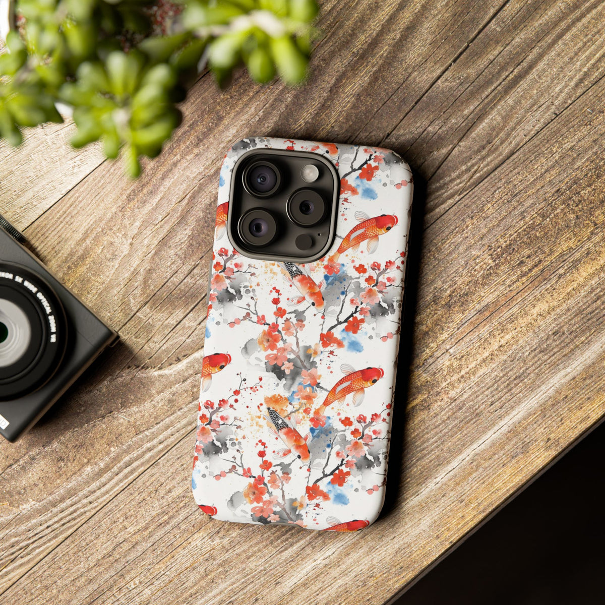 Japanese Pattern Phone Case – Elegant & Timeless Design for Your Phone 035