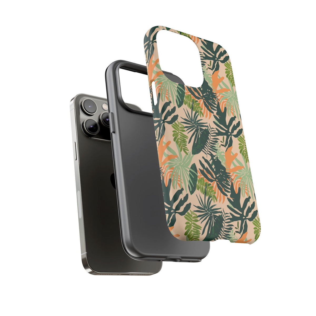 Jungle Pattern Phone Case – Exotic & Lush Design for Your Phone 353