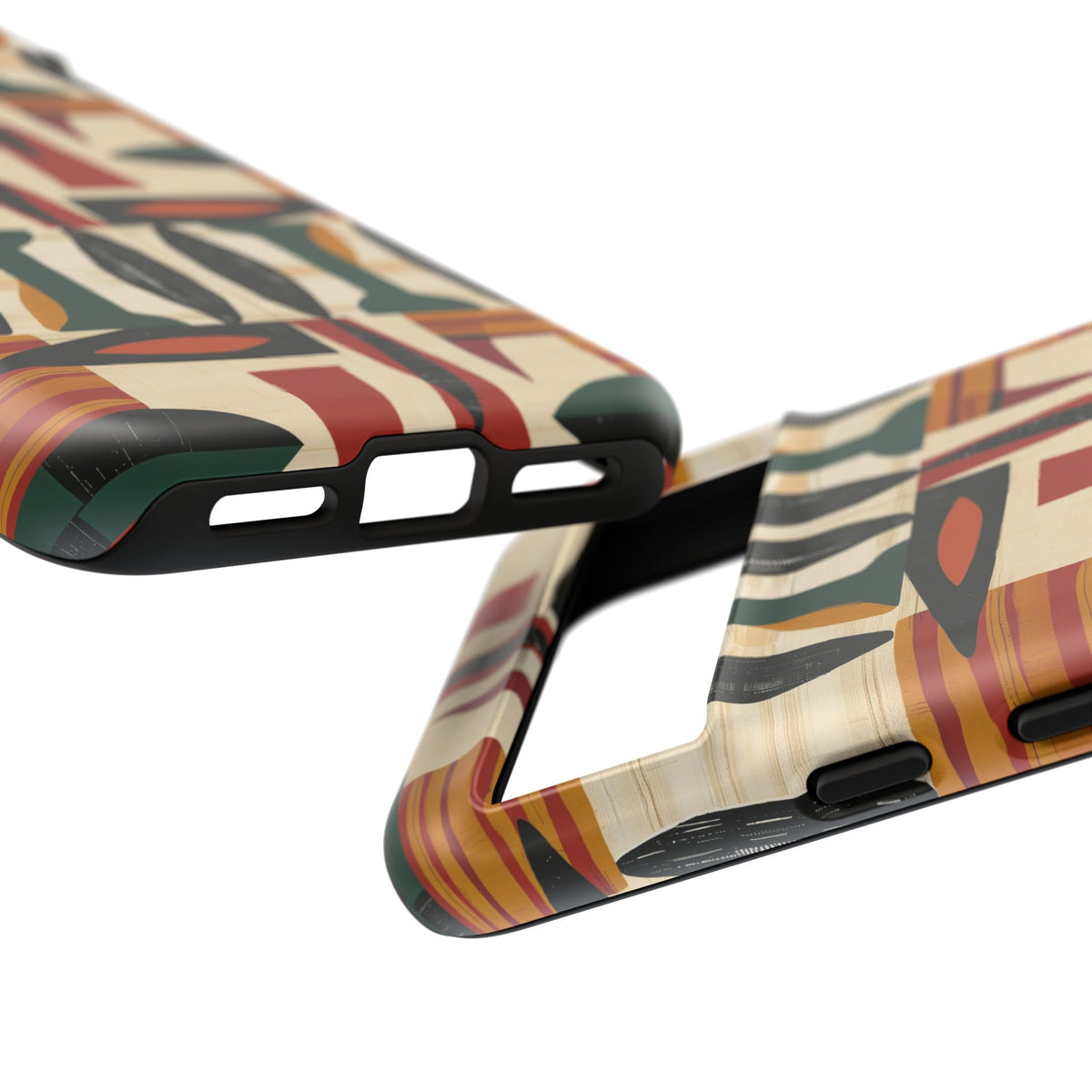 Stylish African Pattern Phone Case – Unique and Vibrant Protection 196