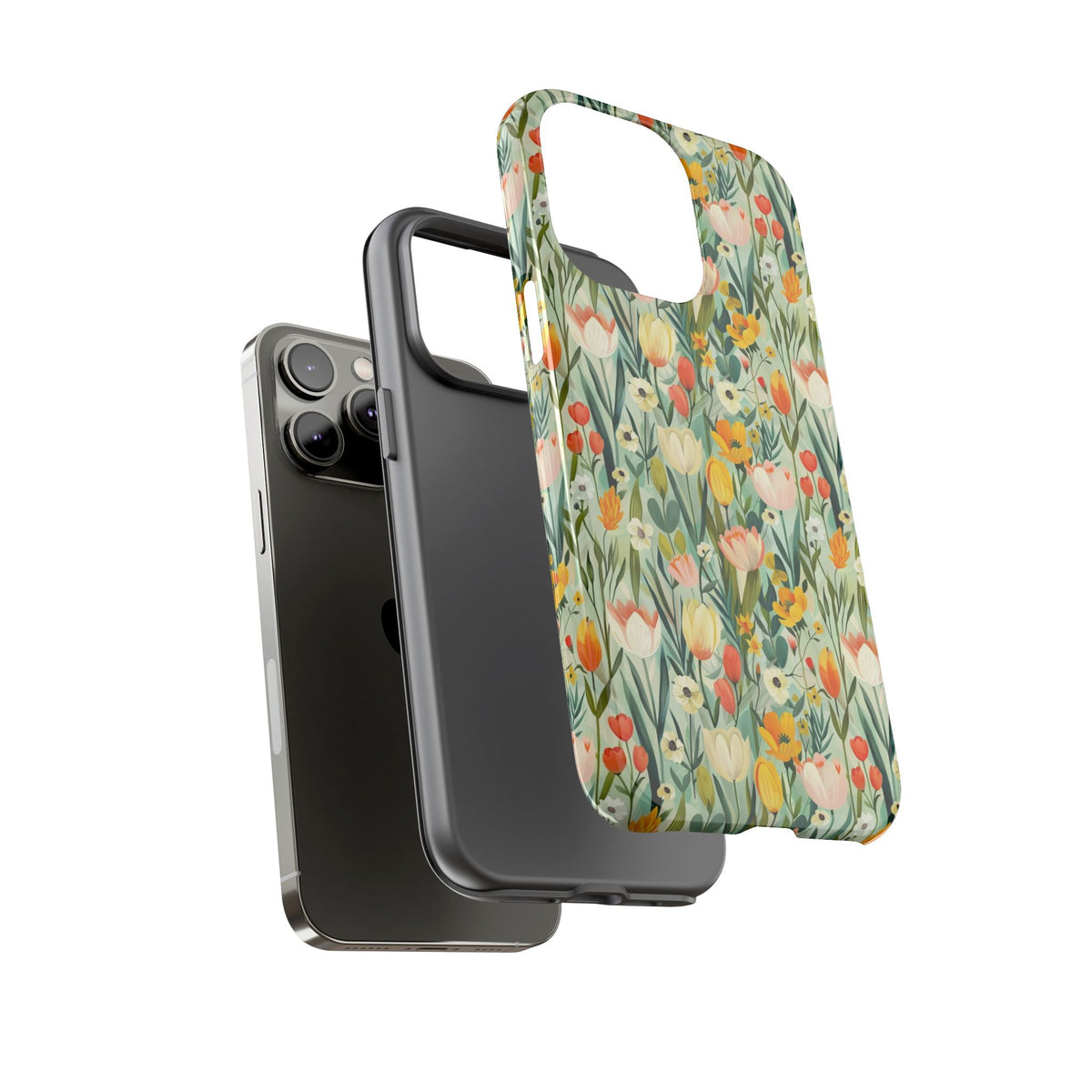 Spring Pattern Phone Case – Fresh & Vibrant Design for Your Phone 396