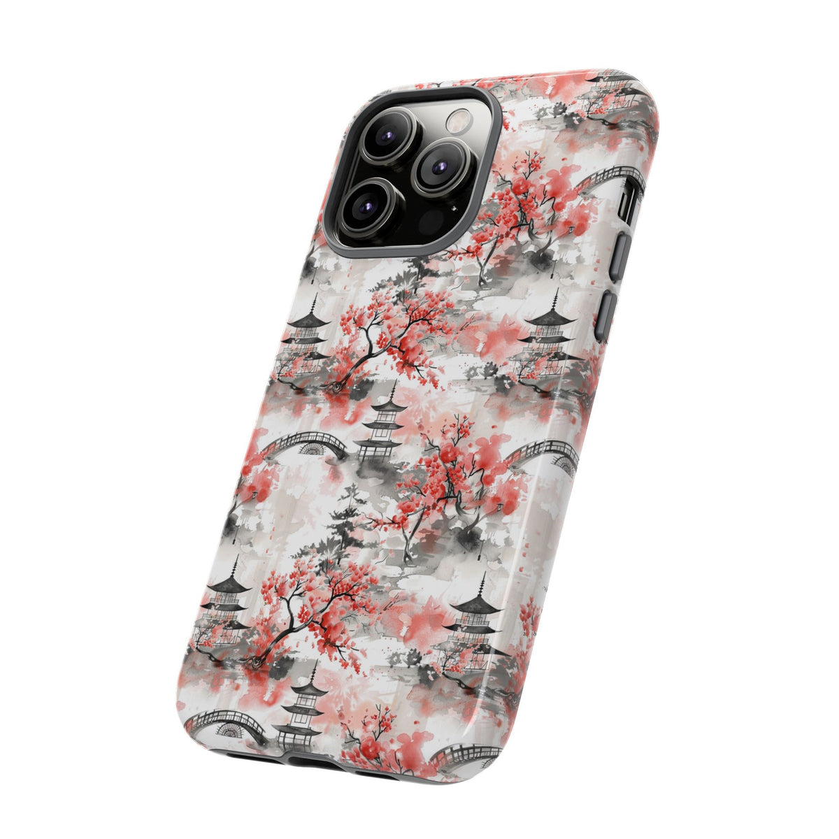 Japanese Pattern Phone Case – Elegant & Timeless Design for Your Phone 122