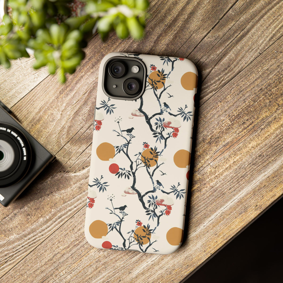 Japanese Pattern Phone Case – Elegant & Timeless Design for Your Phone 054