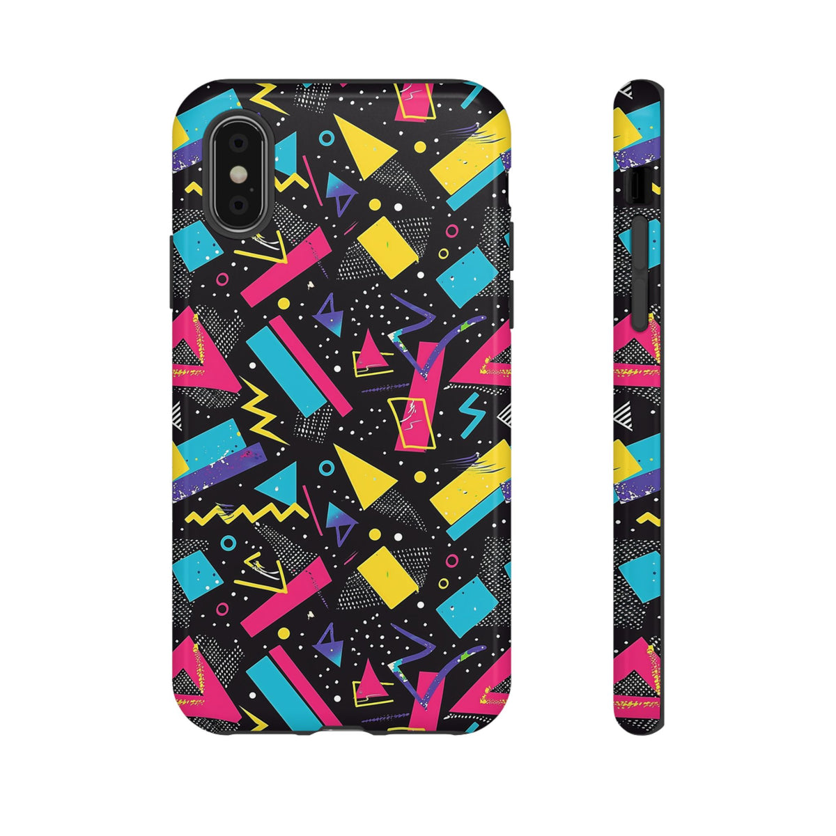 Retro 80s Seamless Phone Case – Vintage Style Meets Modern Protection 092