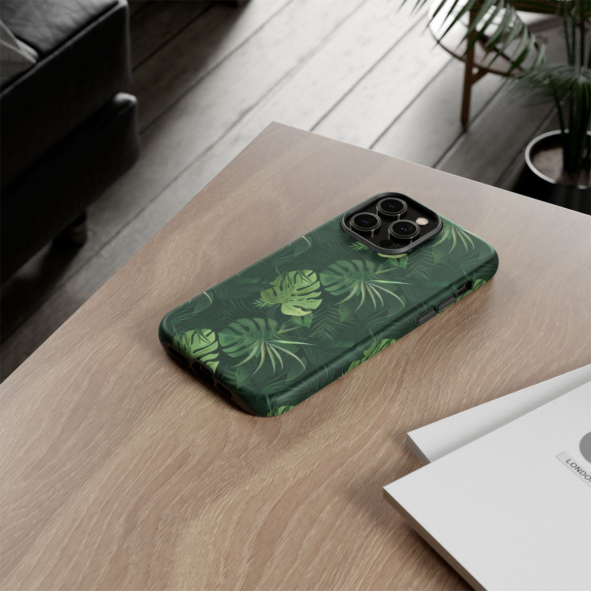 Jungle Pattern Phone Case – Exotic & Lush Design for Your Phone 335