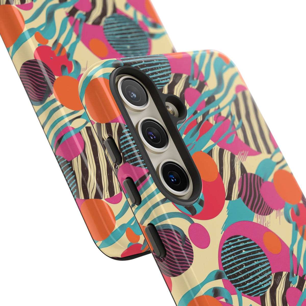 Retro 80s Seamless Phone Case – Vintage Style Meets Modern Protection 167