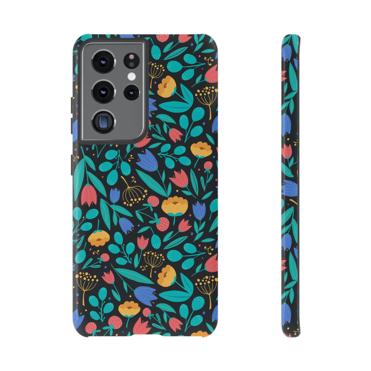 Colorful Little Flower Design Phone Case – Bright and Cheerful Floral Phone Cover