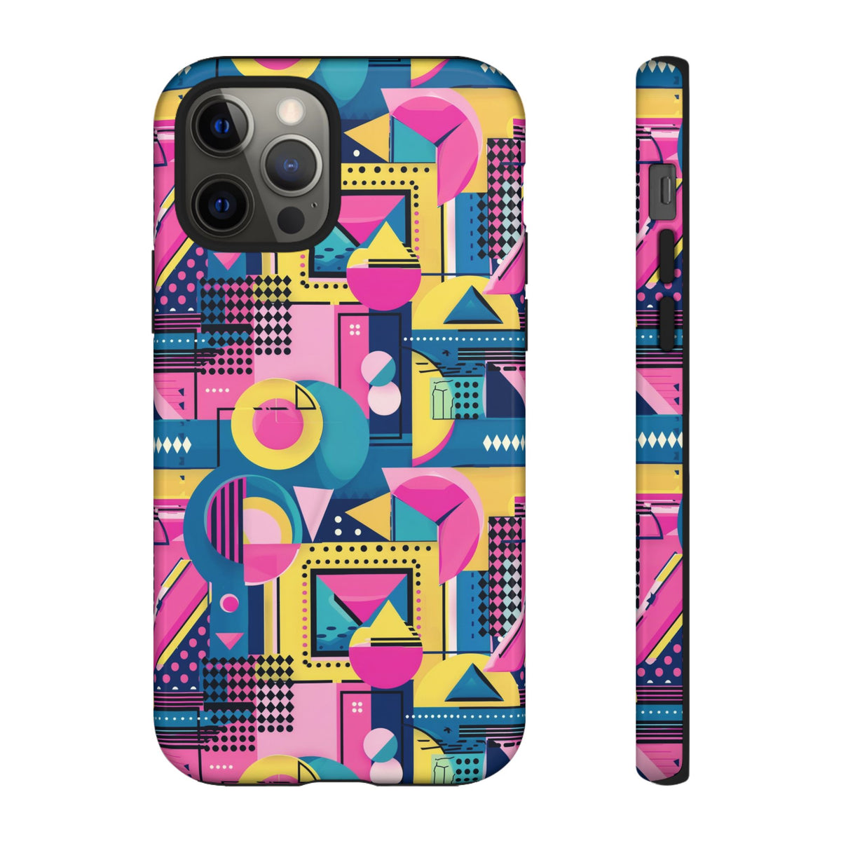 Retro 80s Seamless Phone Case – Vintage Style Meets Modern Protection 090