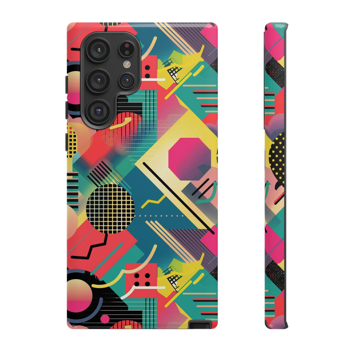Retro 80s Seamless Phone Case – Vintage Style Meets Modern Protection 42