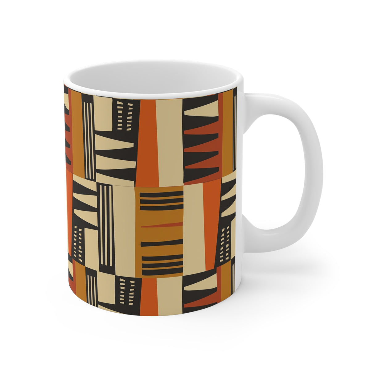 All-Over African Pattern Coffee Mug 524