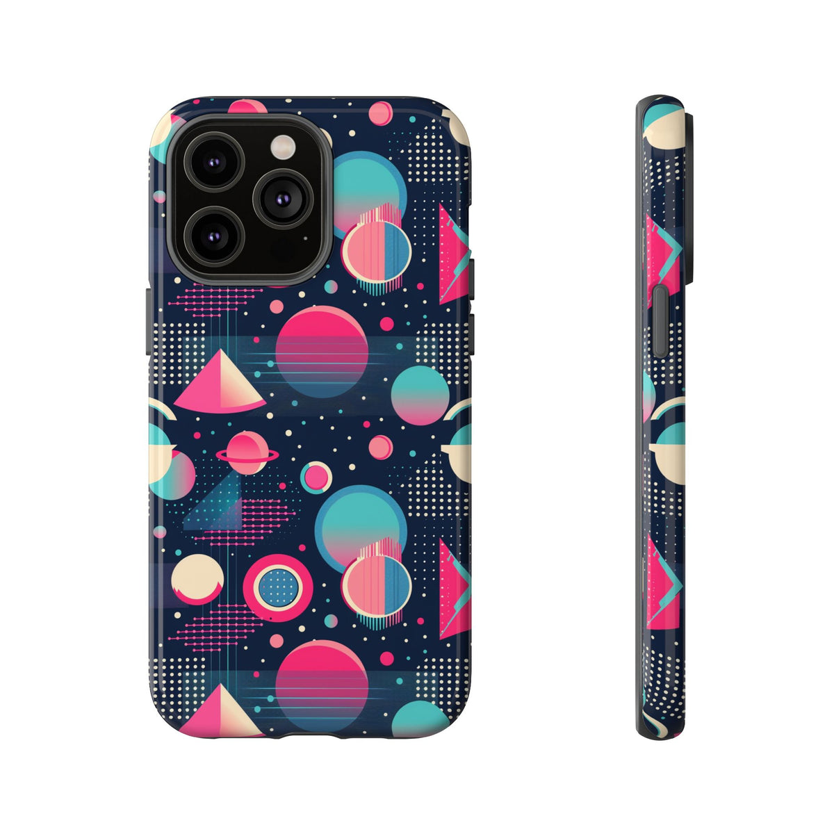 Retro 80s Seamless Phone Case – Vintage Style Meets Modern Protection 095