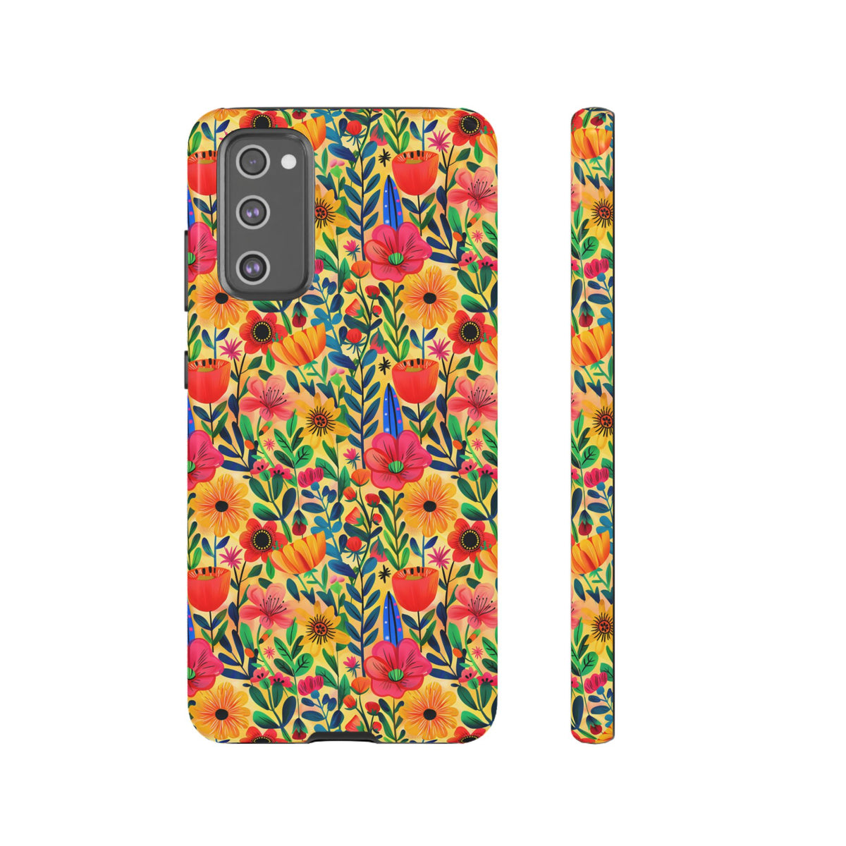 Frida Kahlo's Flower Phone Case – Artistic Elegance for Your Phone 7