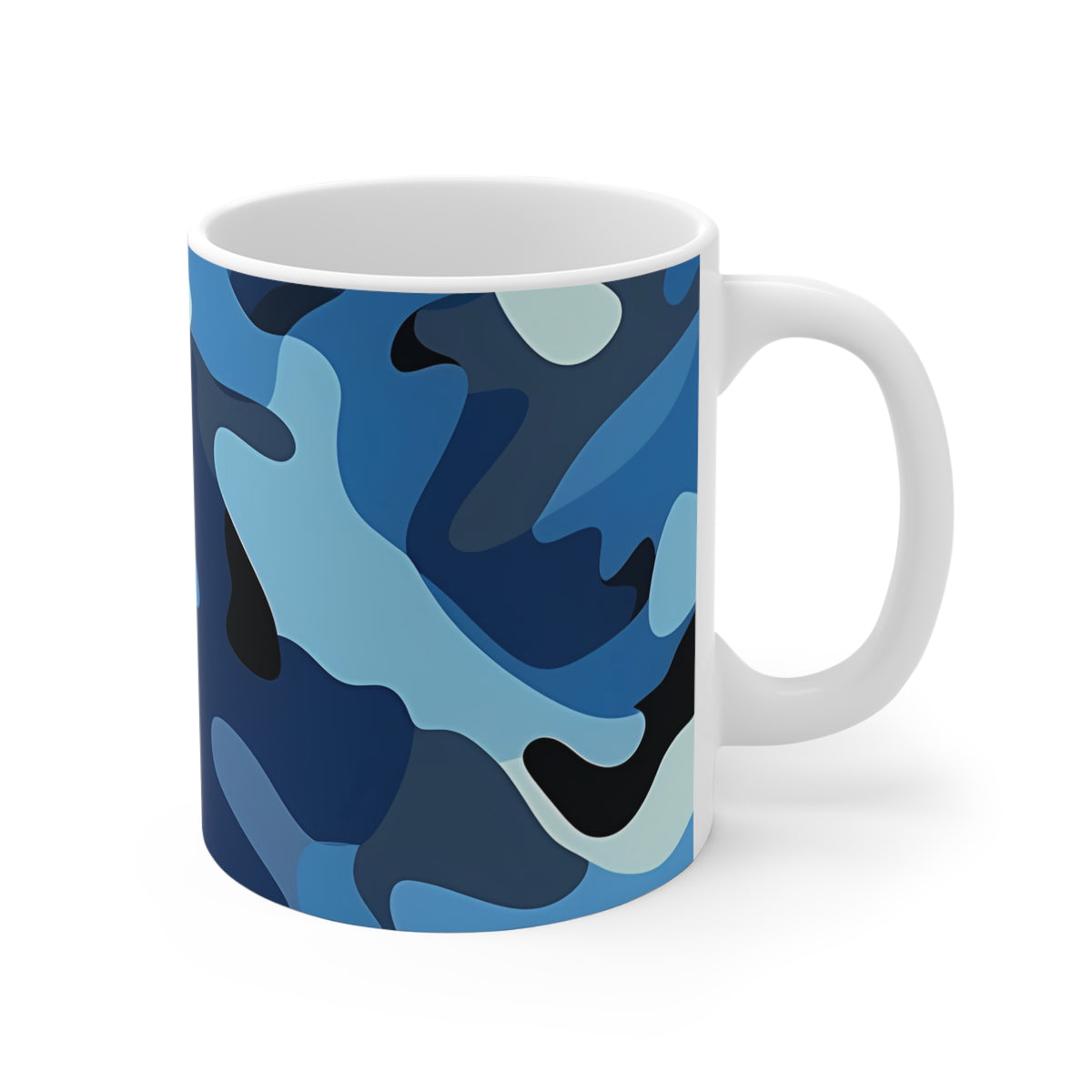 All-Over Camouflage Pattern Coffee Mug 360