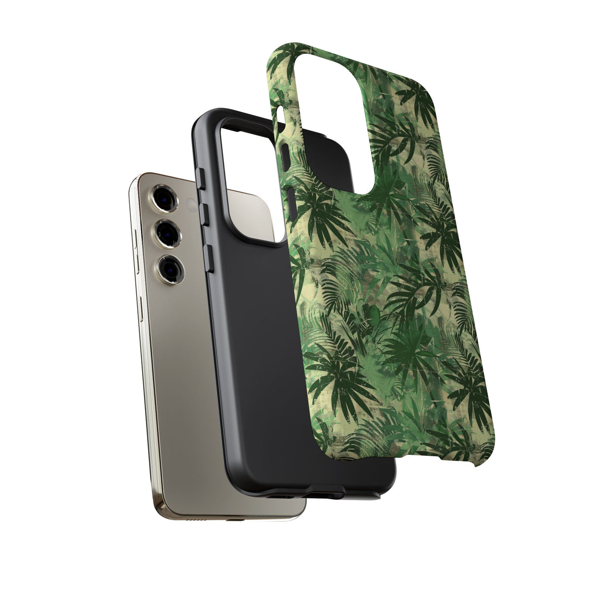 Jungle Pattern Phone Case – Exotic & Lush Design for Your Phone 336