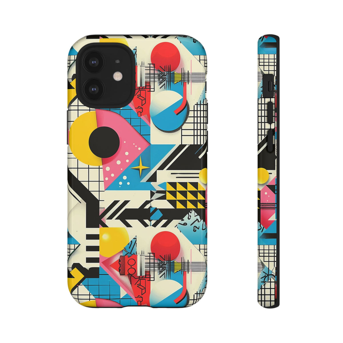 Retro 80s Seamless Phone Case – Vintage Style Meets Modern Protection 6