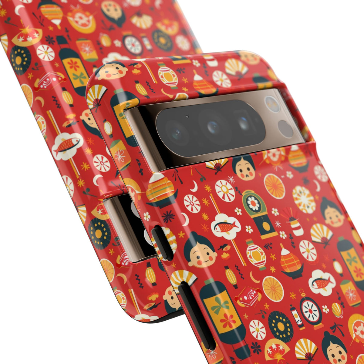 Japanese Pattern Phone Case – Elegant & Timeless Design for Your Phone 087