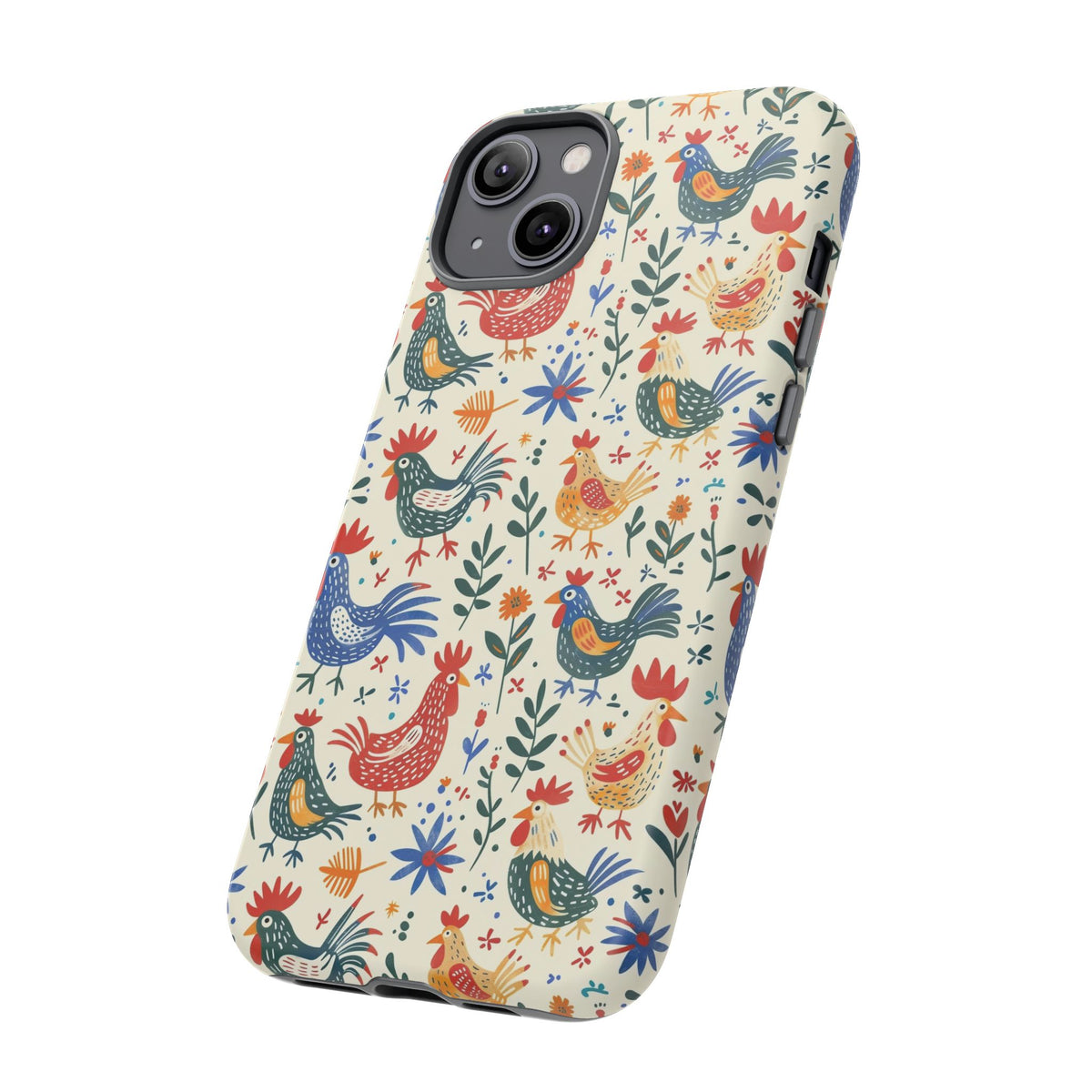 Birds Seamless Pattern Phone Case – Elegant and Timeless Avian Design 8