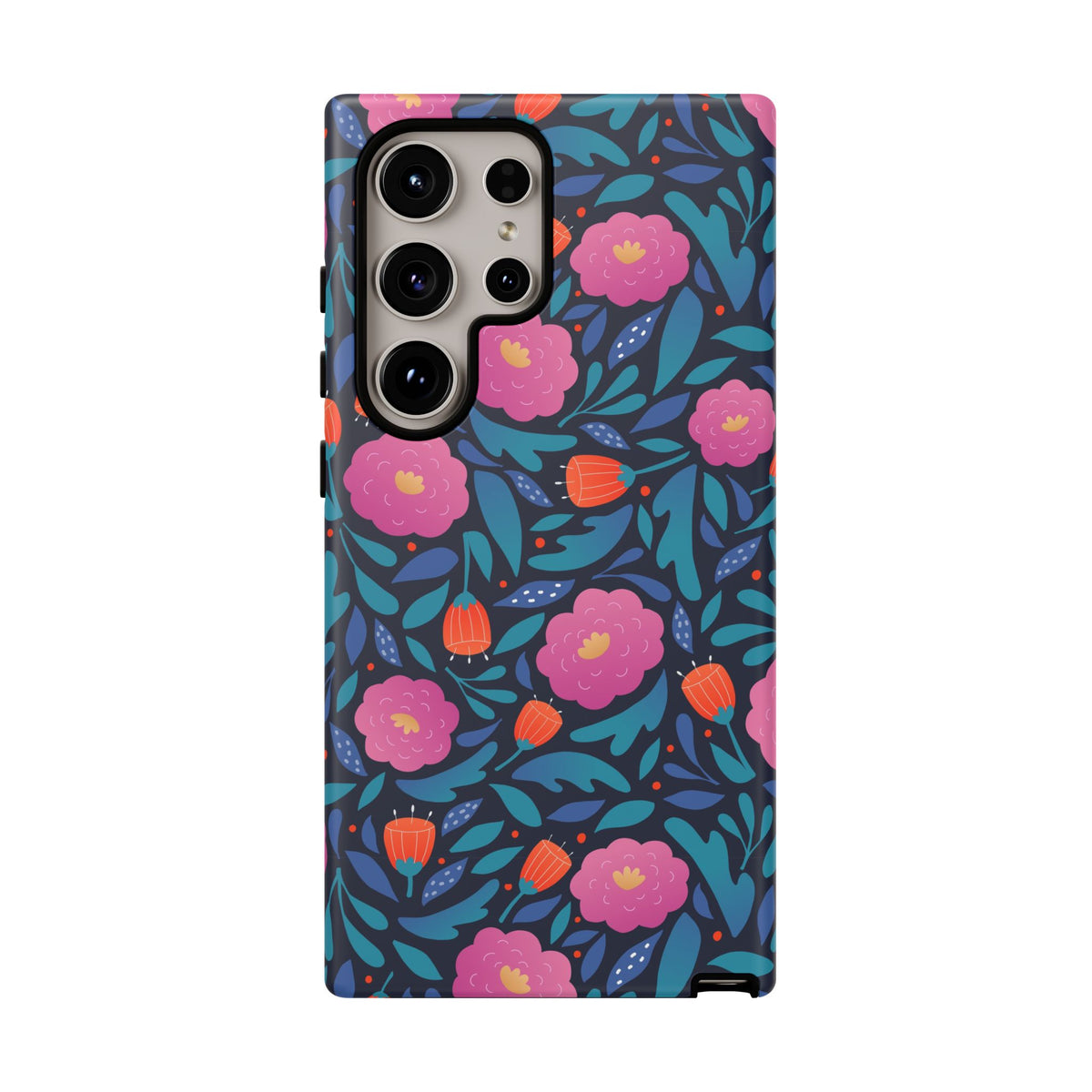 Colorful Little Flower Design Phone Case – Bright and Cheerful Floral Phone Cover 2