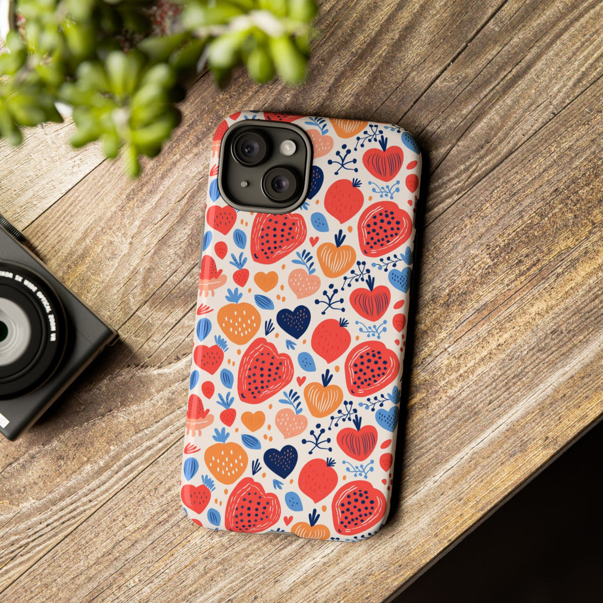 Fruit Pattern Phone Case – Vibrant & Fun Design for Your Smartphone 917