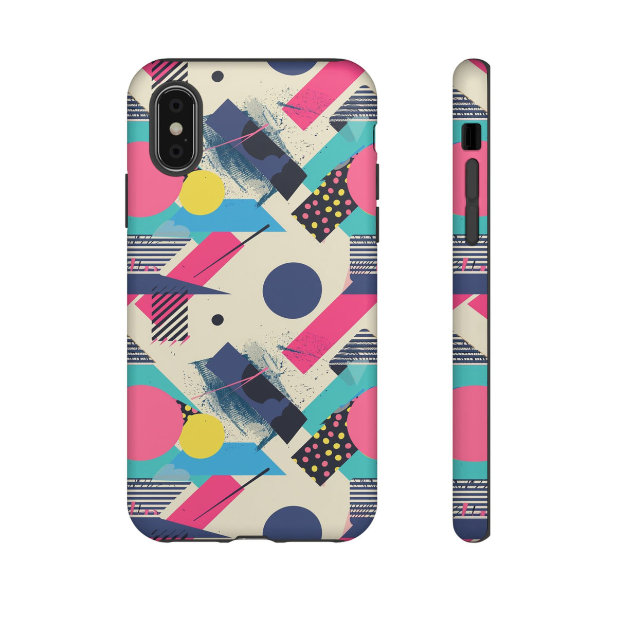 Retro 80s Seamless Phone Case – Vintage Style Meets Modern Protection 089