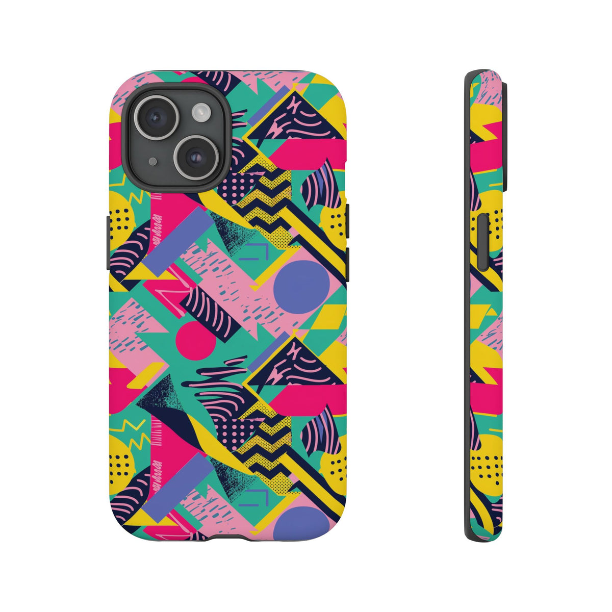 Retro 80s Seamless Phone Case – Vintage Style Meets Modern Protection 078