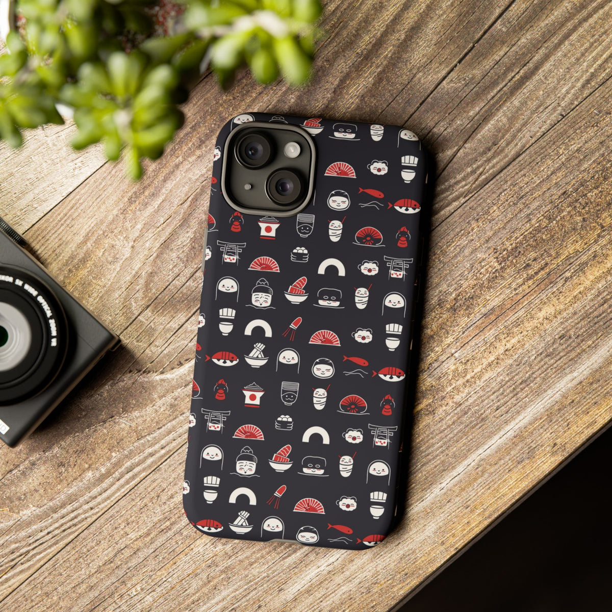 Japanese Pattern Phone Case – Elegant & Timeless Design for Your Phone 456