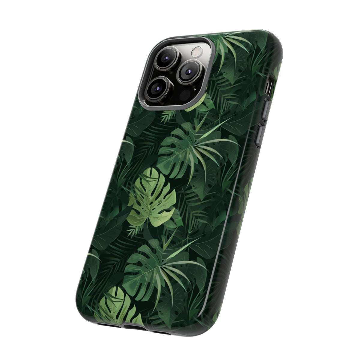 Jungle Pattern Phone Case – Exotic & Lush Design for Your Phone 335