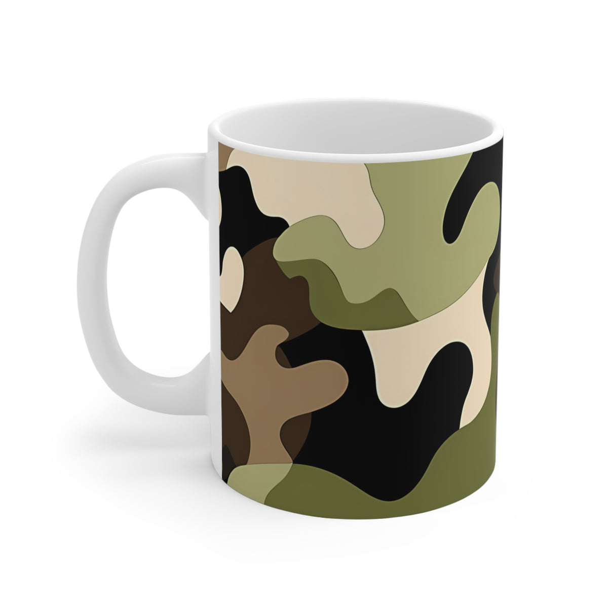 All-Over Camouflage Pattern Coffee Mug 184