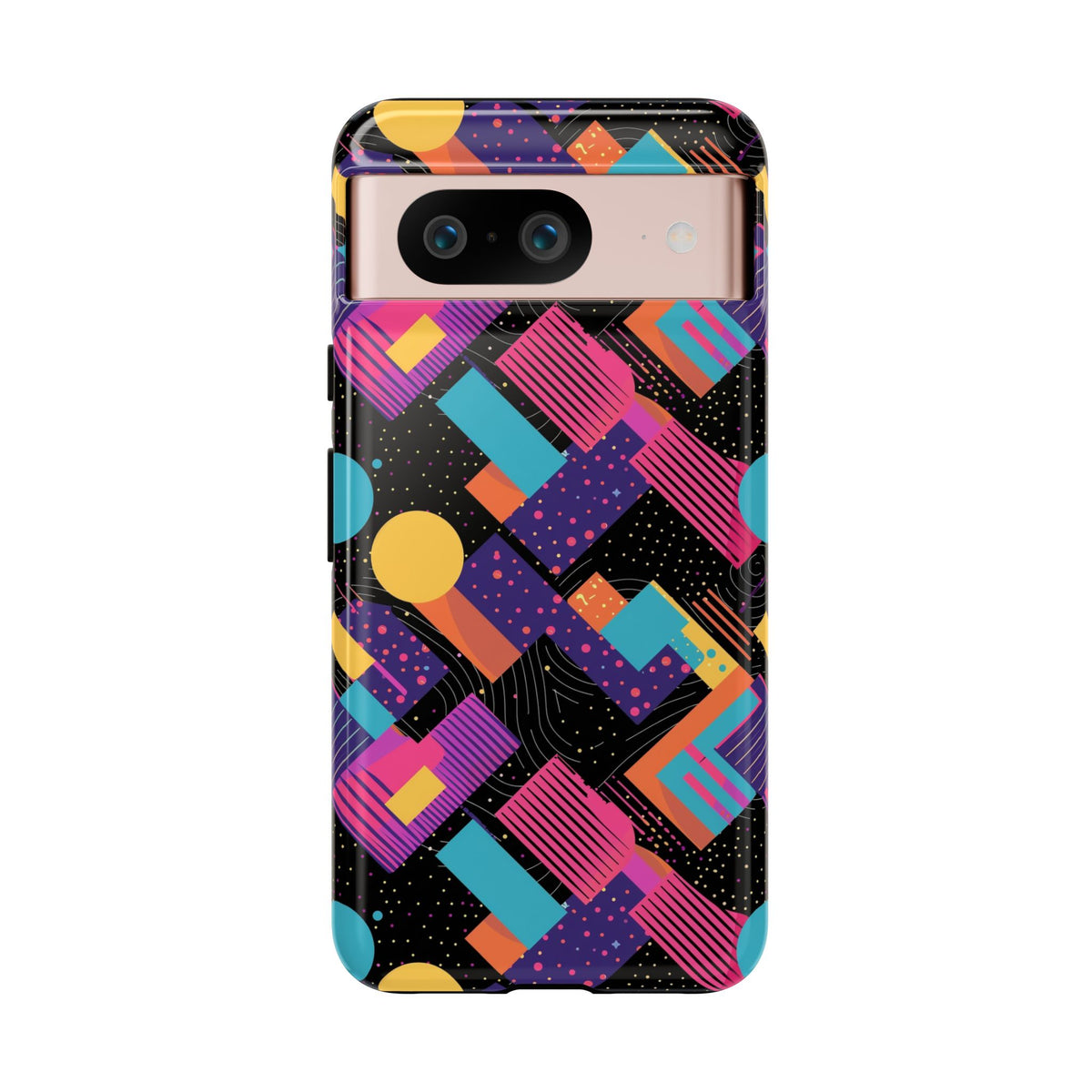 Retro 80s Seamless Phone Case – Vintage Style Meets Modern Protection 088