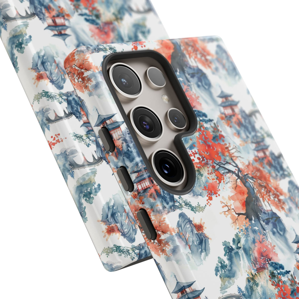 Japanese Pattern Phone Case – Elegant & Timeless Design for Your Phone 043