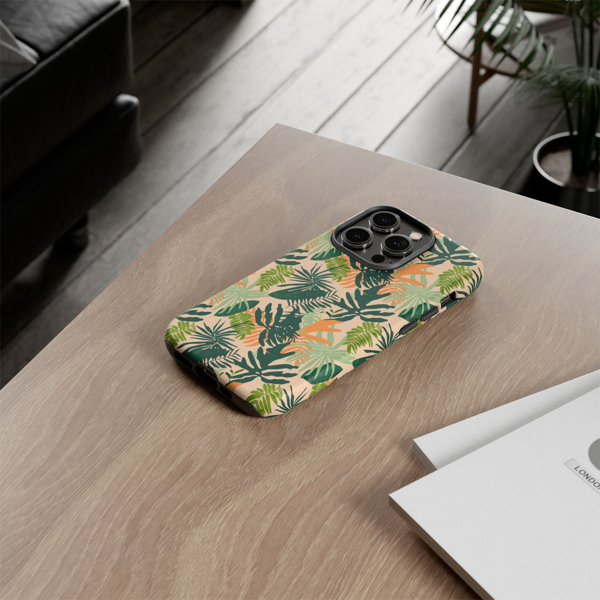 Jungle Pattern Phone Case – Exotic & Lush Design for Your Phone 353