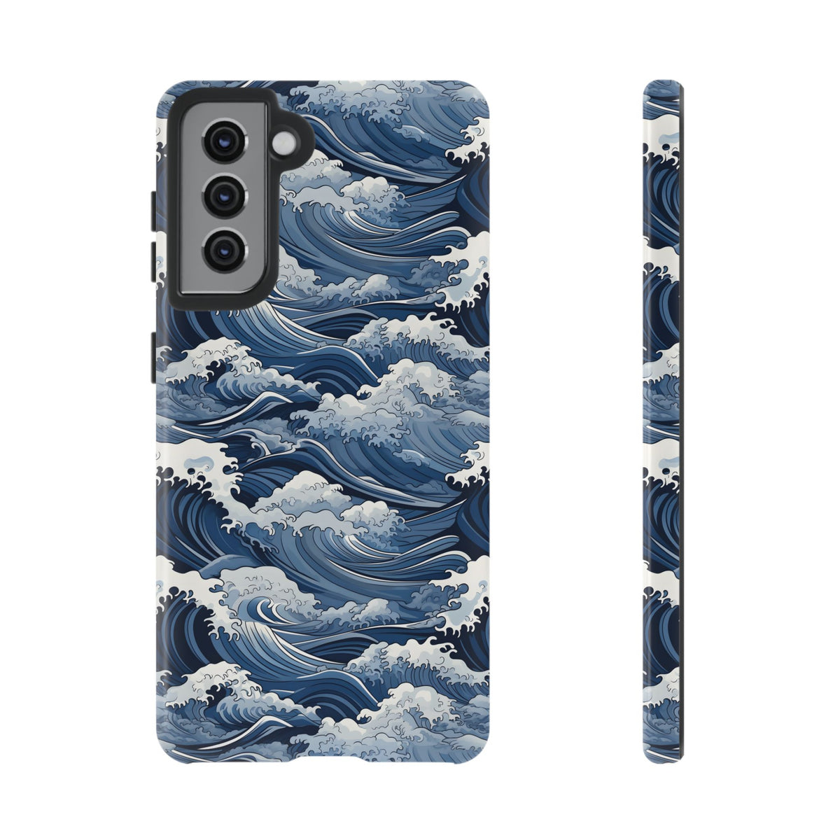 Japanese Waves Phone Case – Embrace Timeless Elegance with Classic Design