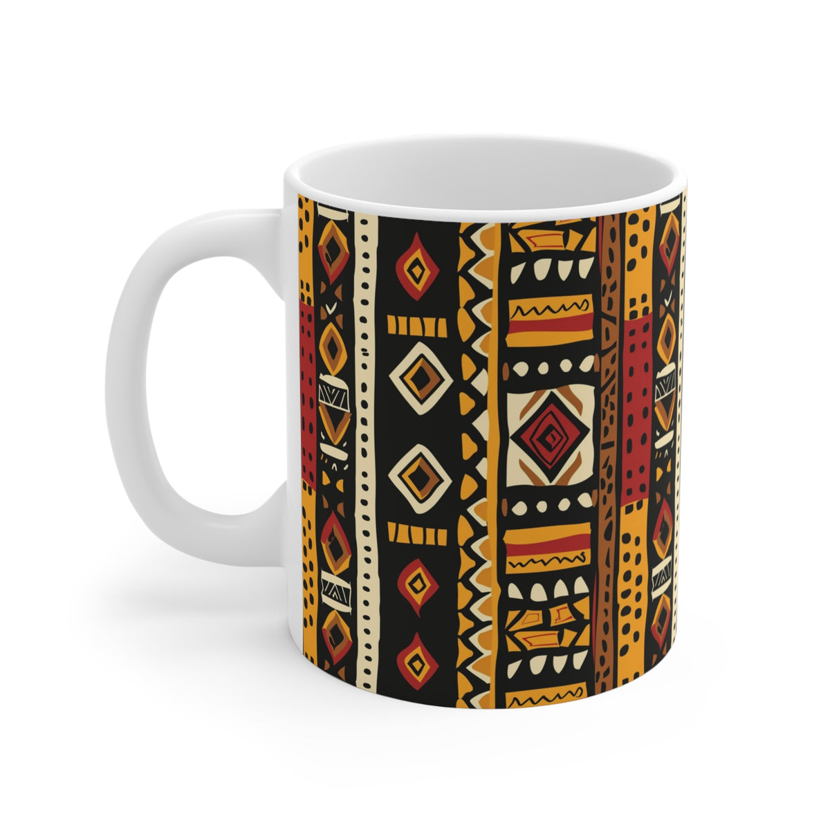 All-Over African Pattern Coffee Mug 663