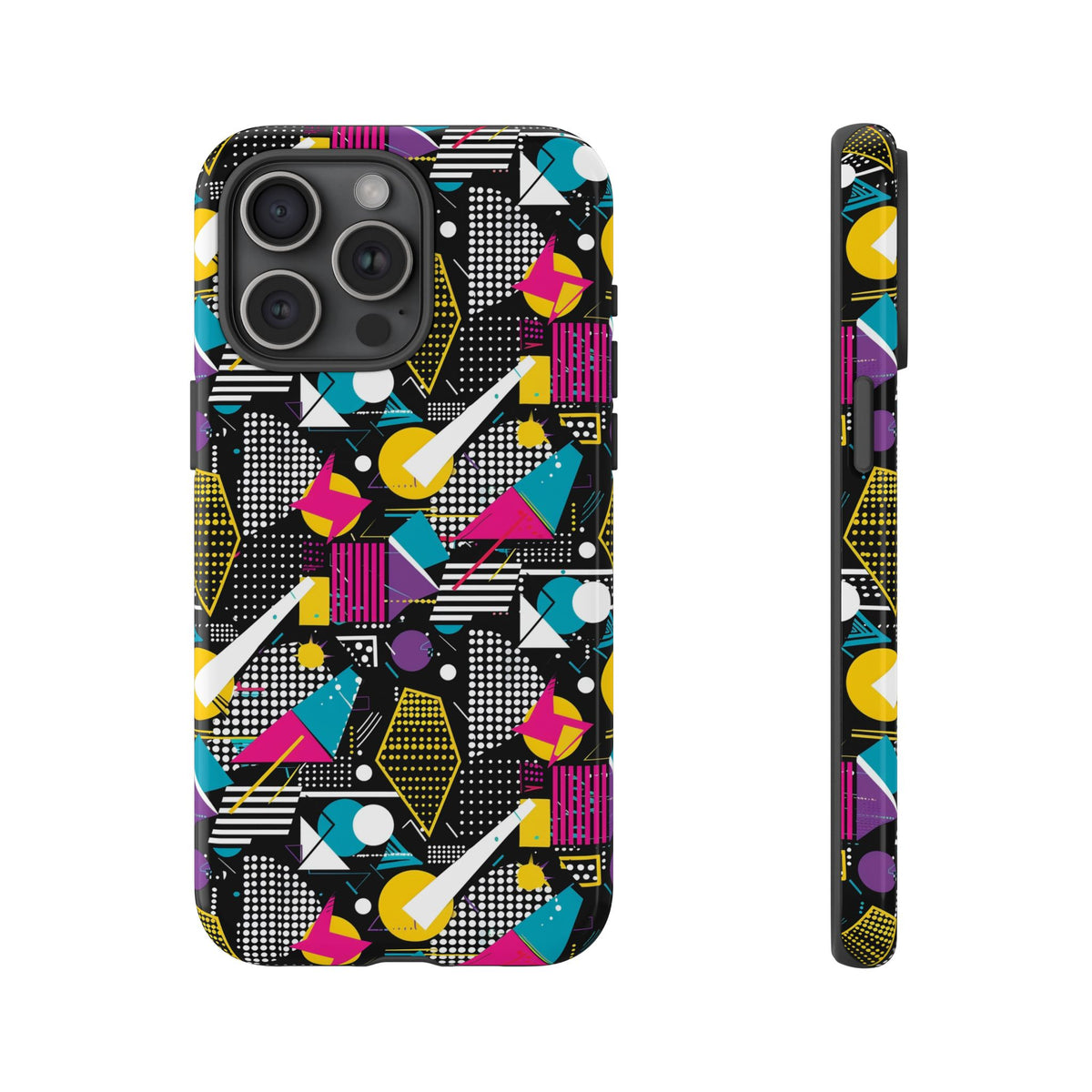 Retro 80s Seamless Phone Case – Vintage Style Meets Modern Protection 173