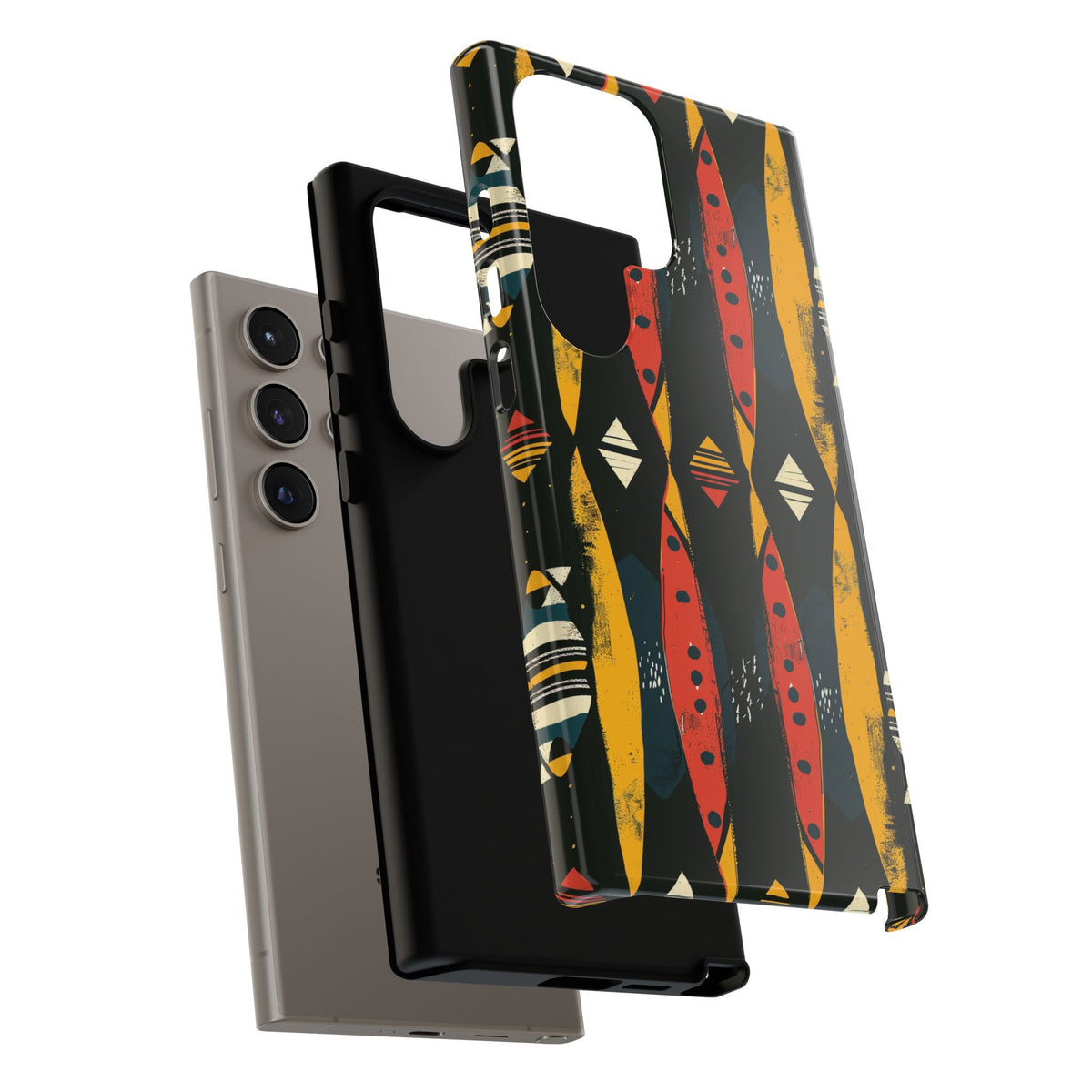 Stylish African Pattern Phone Case – Unique and Vibrant Protection 156