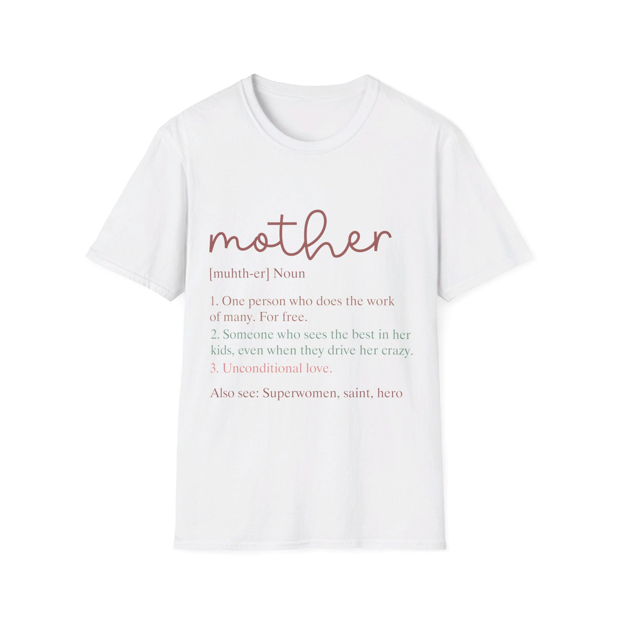 Mother Definition Unisex Softstyle T-Shirt