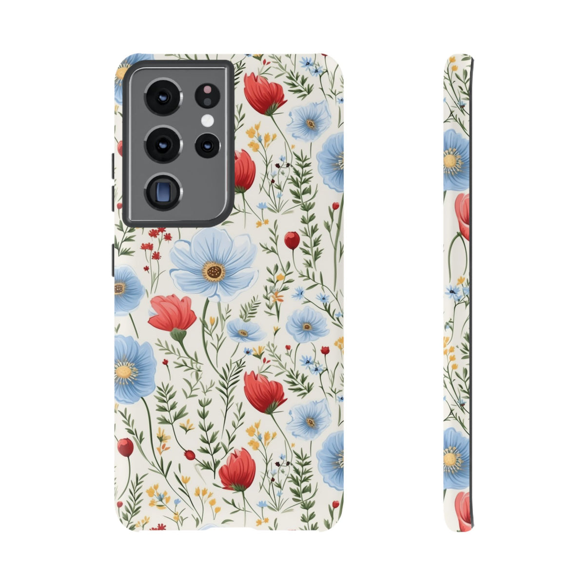 Wildflower Design Phone Case – Beautiful Nature-Inspired Floral Pattern