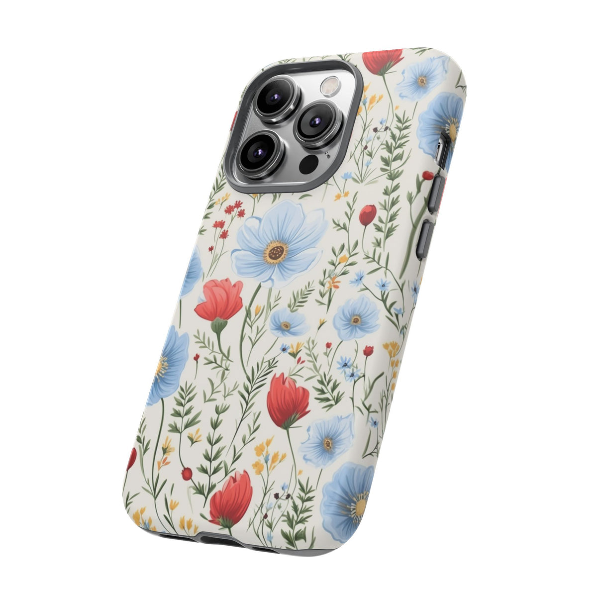 Wildflower Design Phone Case – Beautiful Nature-Inspired Floral Pattern