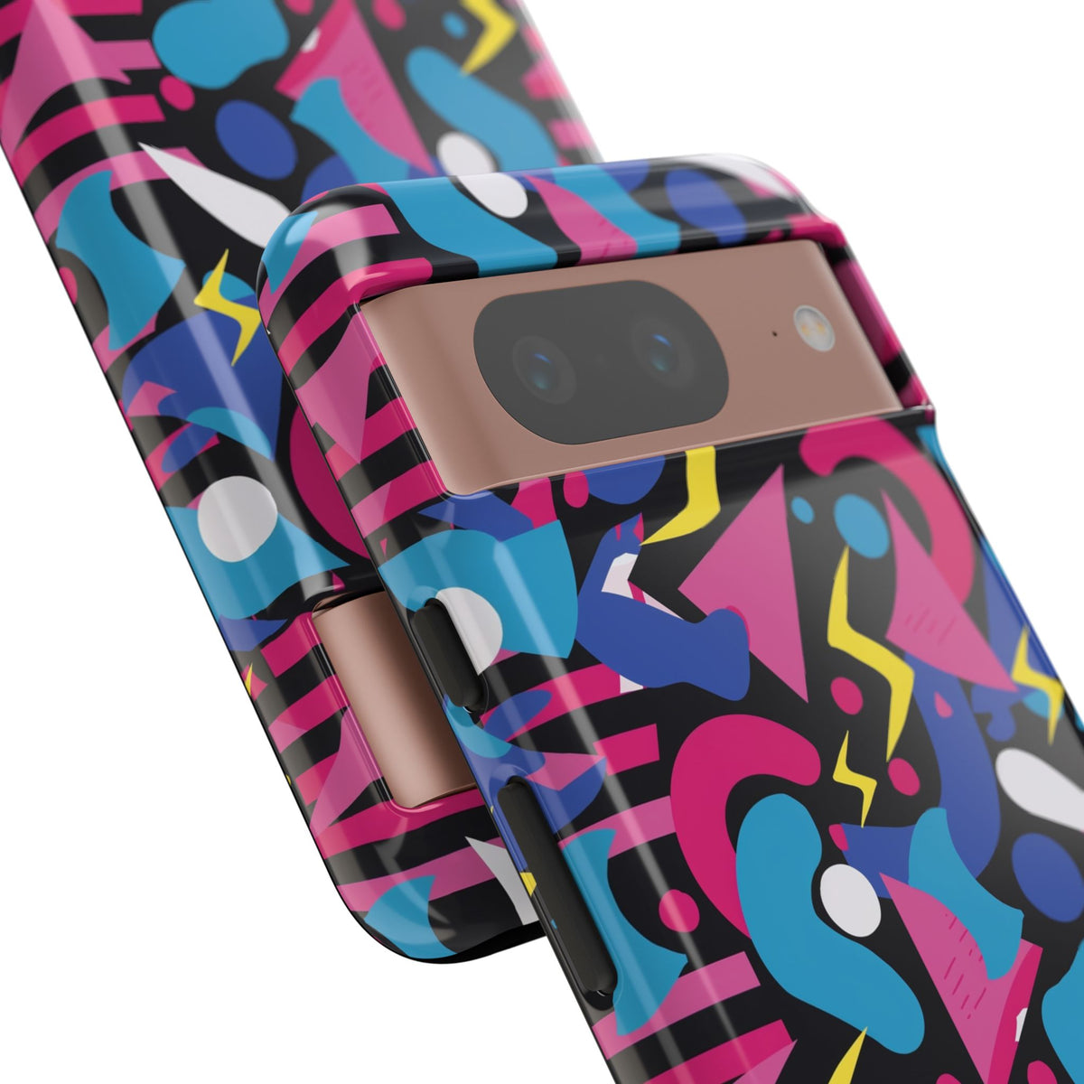 Retro 80s Seamless Phone Case – Vintage Style Meets Modern Protection 096