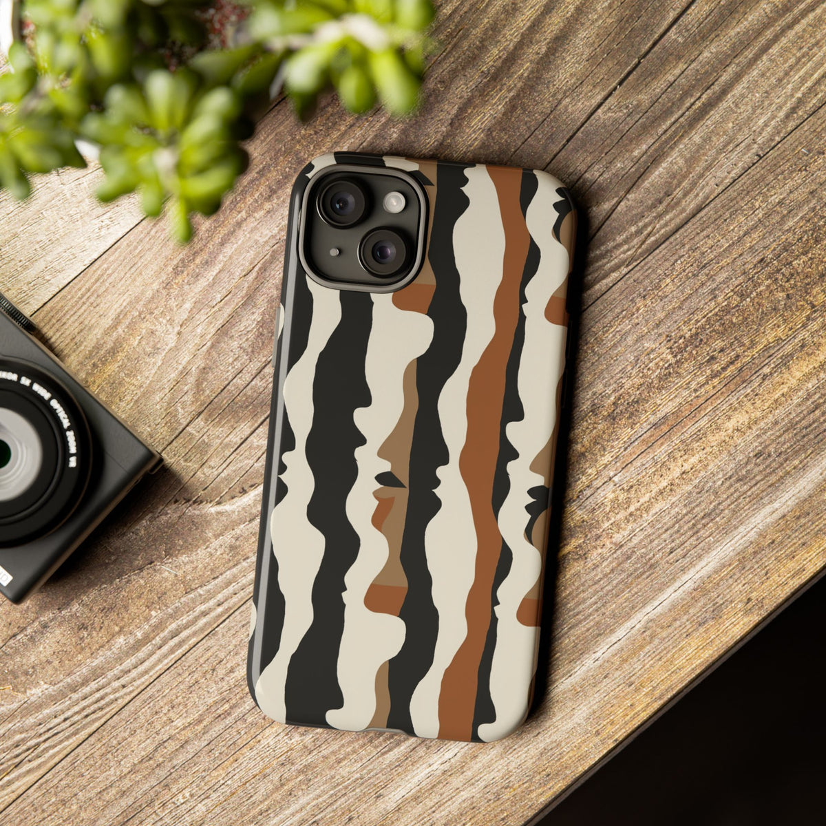 Stylish African Pattern Phone Case – Unique and Vibrant Protection 158