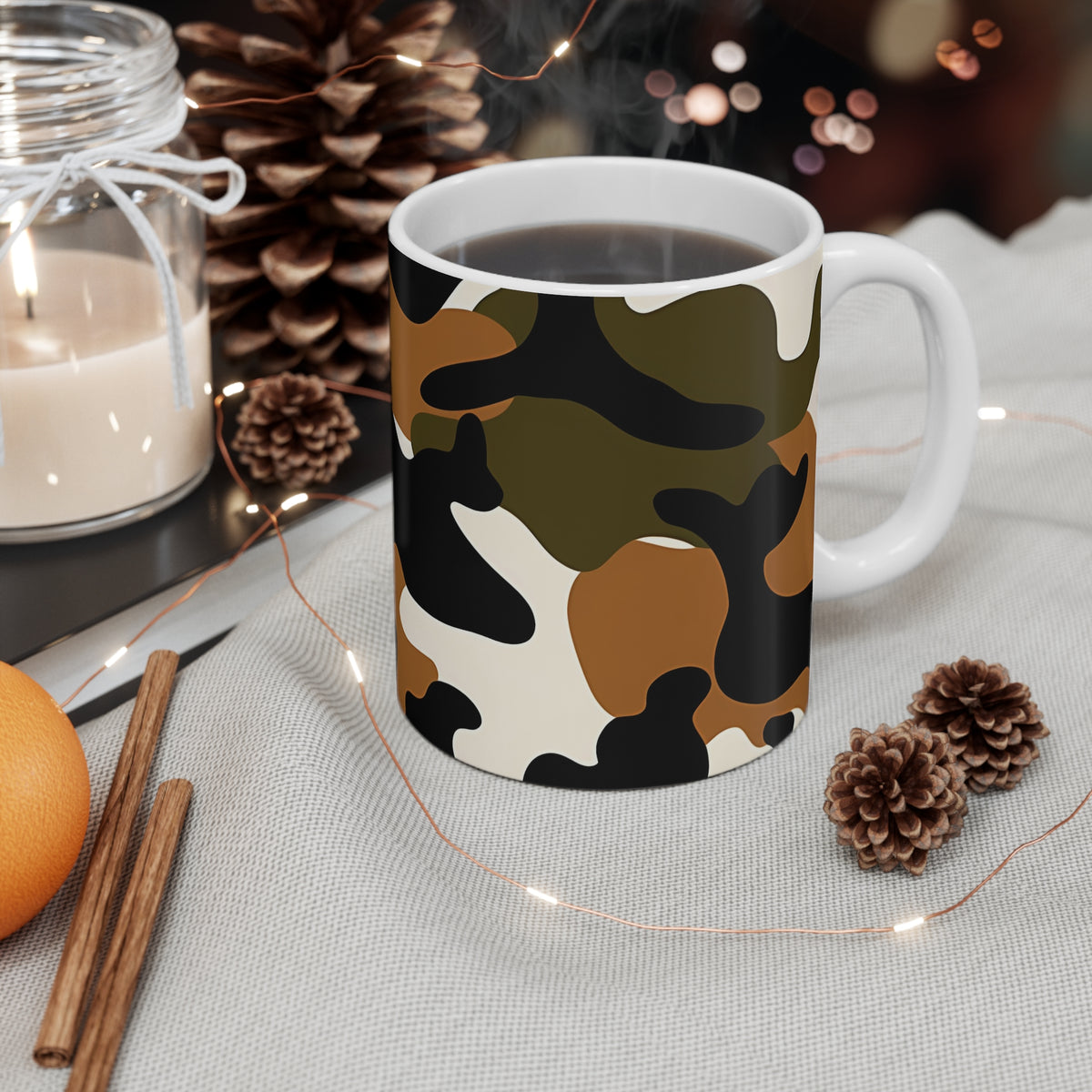 All-Over Camouflage Pattern Coffee Mug 327