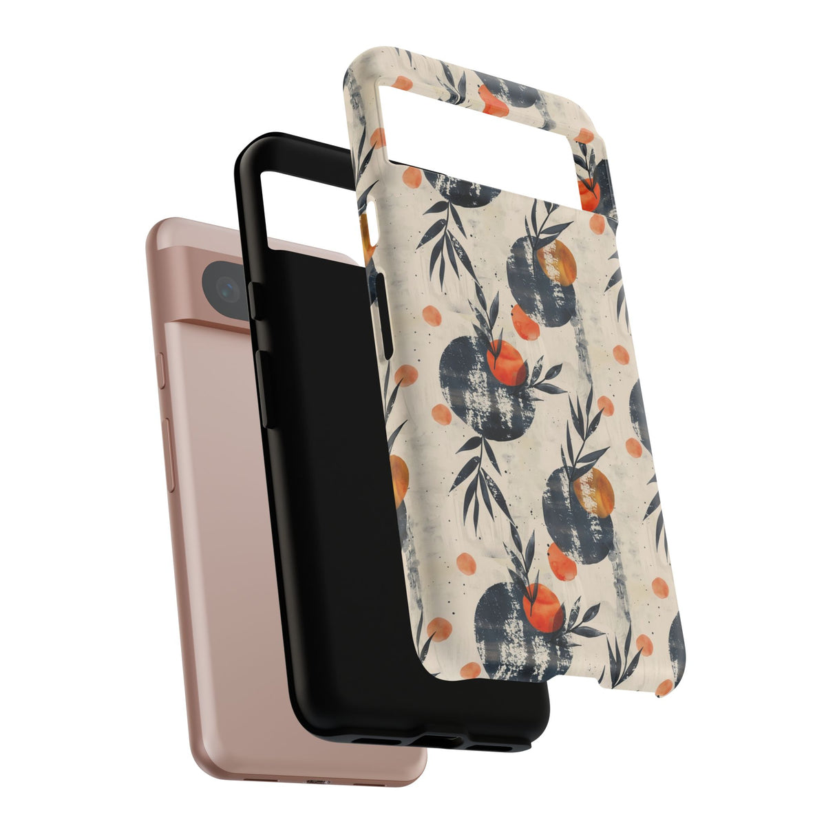 Japanese Pattern Phone Case – Elegant & Timeless Design for Your Phone 088