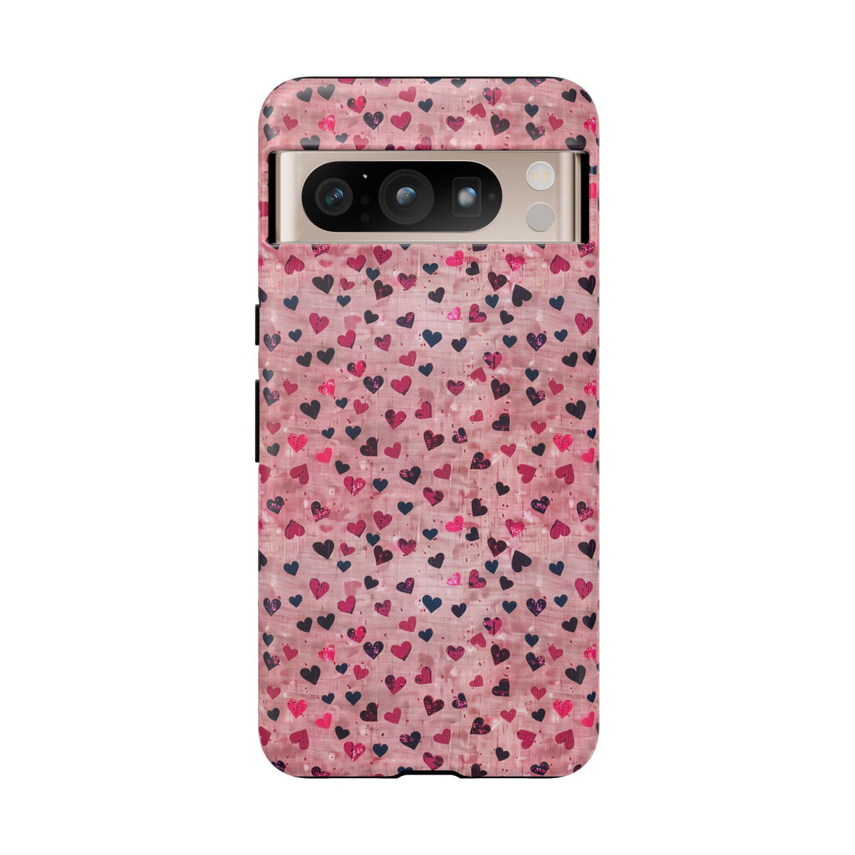 Heart Pattern Phone Case – Stylish & Loving Design for Your Device 229