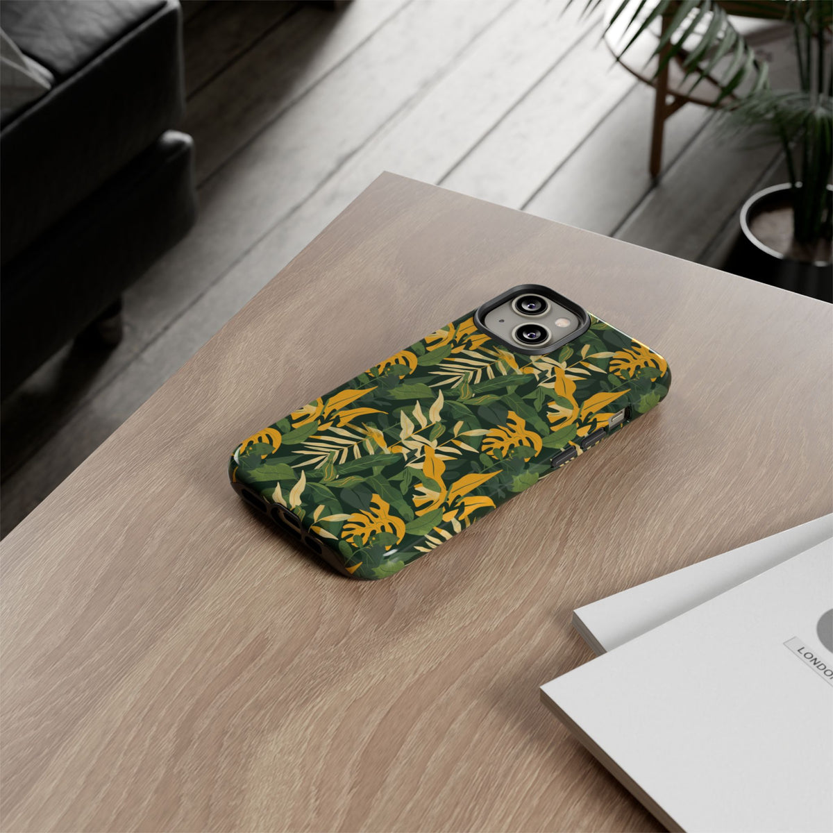 Jungle Pattern Phone Case – Exotic & Lush Design for Your Phone 347