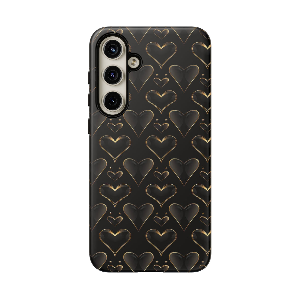 Heart Pattern Phone Case – Stylish & Loving Design for Your Device 362