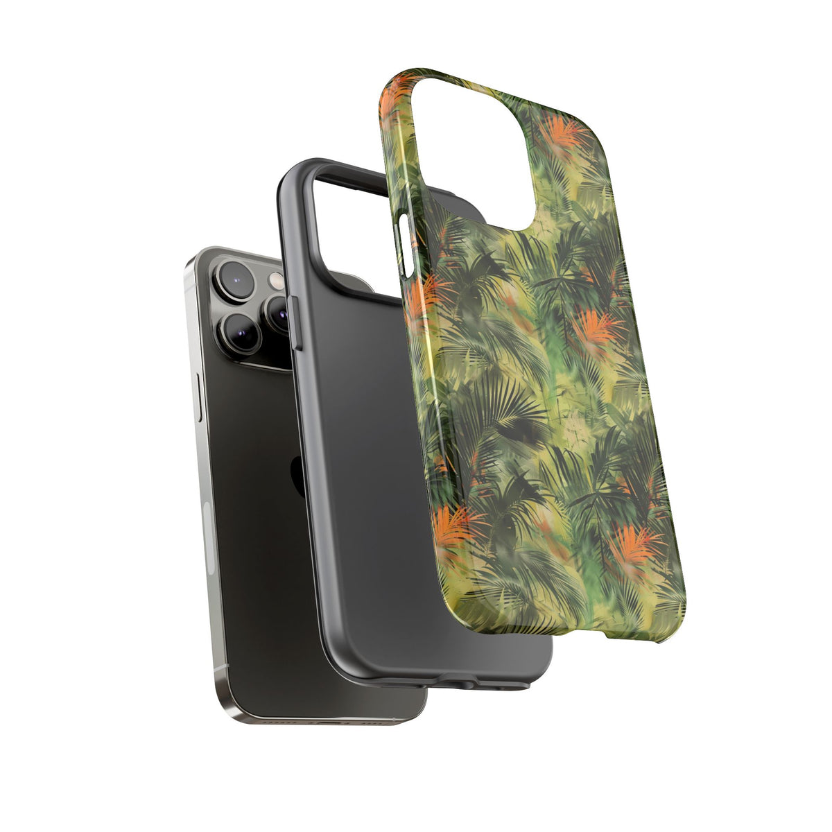 Jungle Pattern Phone Case - Tropical Nature Print for Ultimate Protection