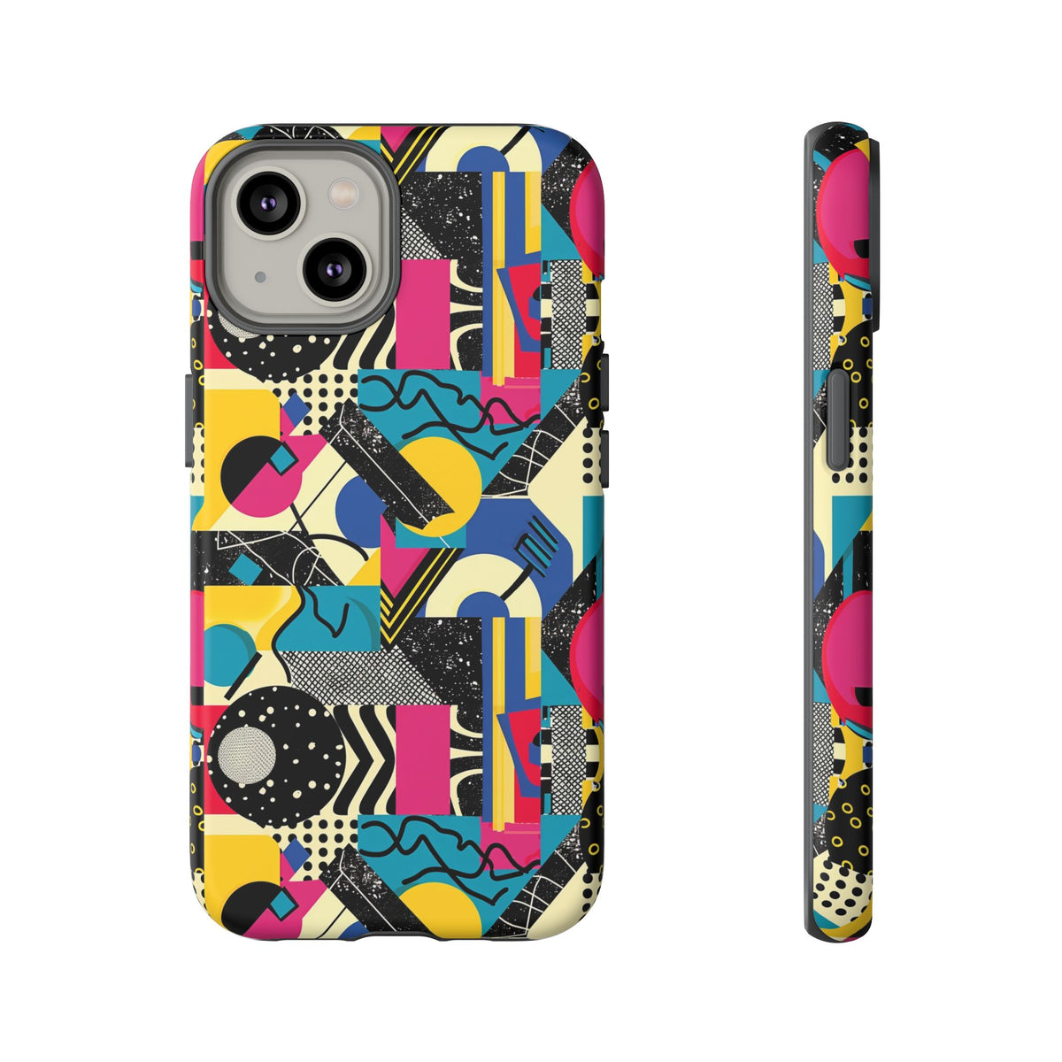 Retro 80s Seamless Phone Case – Vintage Style Meets Modern Protection 194